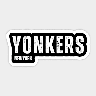 Yonkers  New York Sticker